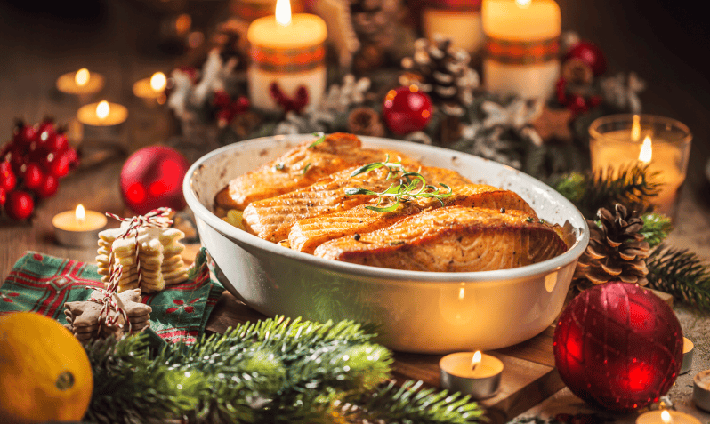 Easy Christmas Recipes with Seafood