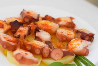 Galician octopus recipe: frozen products for the hotel and catering industry