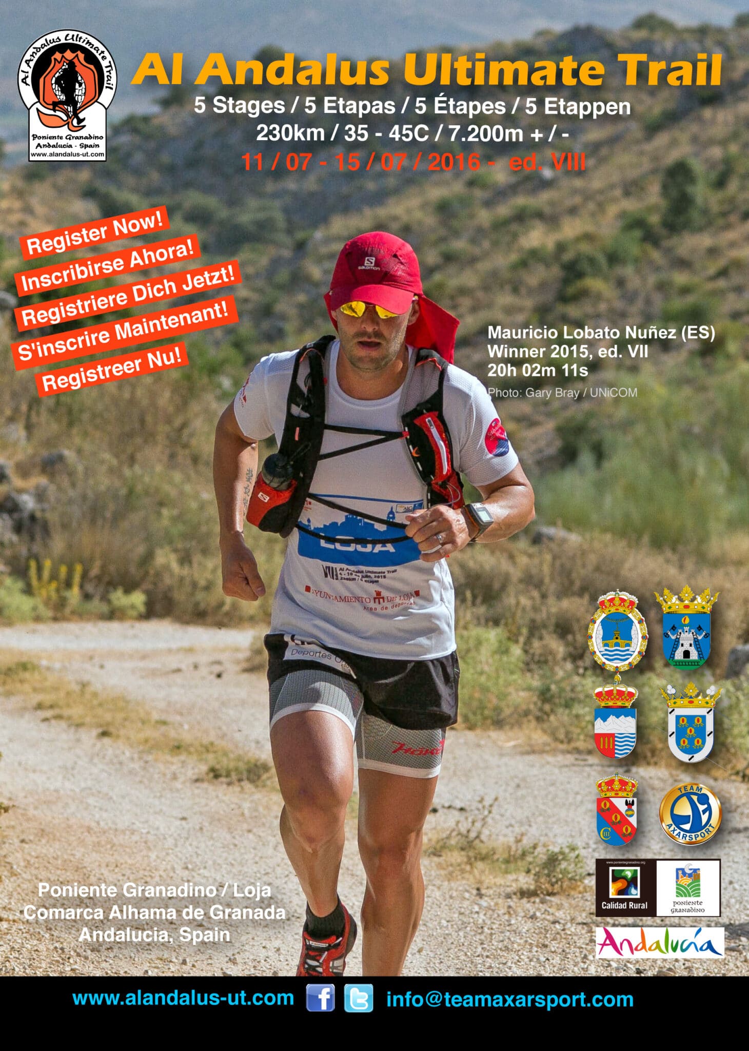 Poster 8th Al Andalus Ultimate Trail Edition