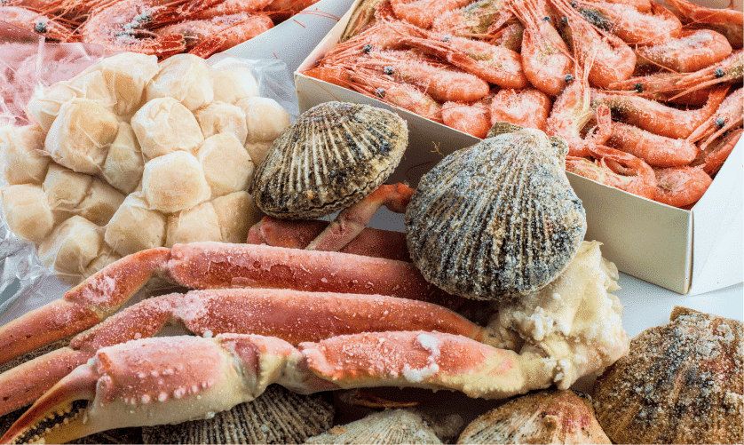 Frozen or Fresh Seafood