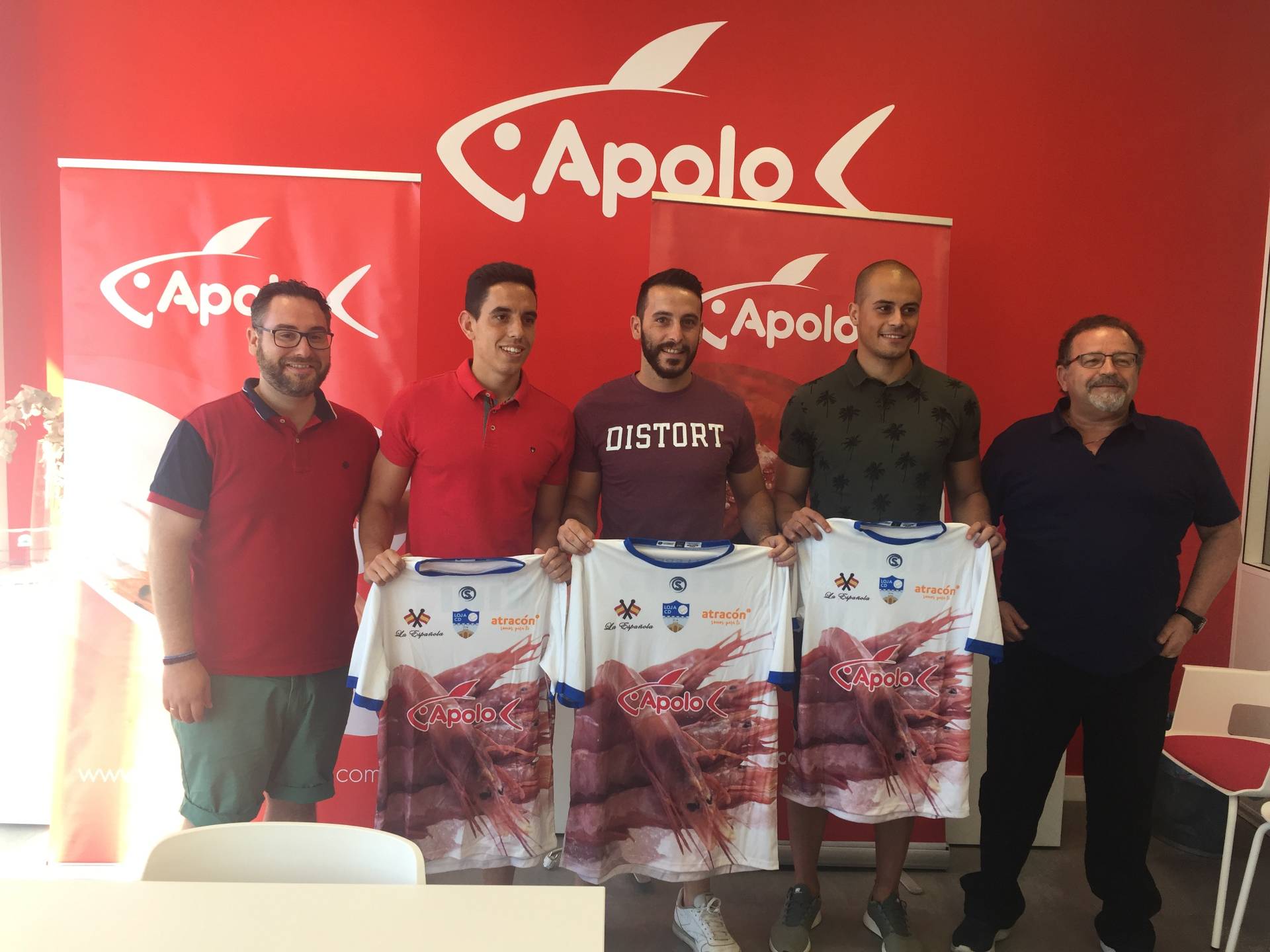 Apolo sponsors Loja CD